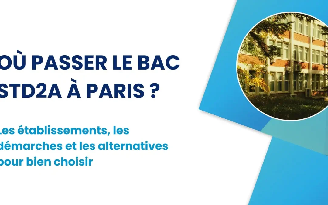 Où passer le bac STD2A à Paris ?